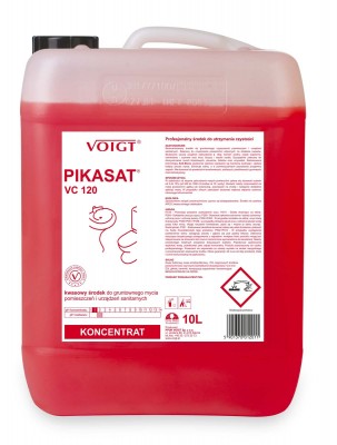 VC 120 Pikasat, skoncentrowany środek do gruntownego czyszczenia ceramicznych urządzeń sanitarnych, 10l
