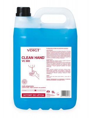 VC 600 Clean Hand, Mydło w płynie przeznaczone dla każdego rodzaju skóry w tym bardzo wrażliwej, 5l