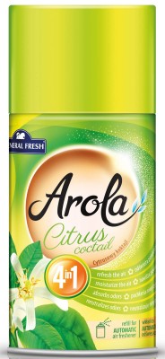 Arola, General Fresh, Freshmatic, Cytrusowy Koktajl, samouwalniający odświeżacz powietrza, zapas, 250ml