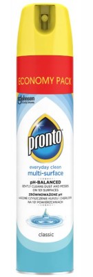 Pronto, Multi Surface, Orginal, środek przeciw kurzowi do czyszczenia mebli, spray 250 ml