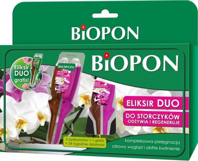 Biopon, Eliksir Duo, odżywka do storczyków, 35ml, 6 sztuk