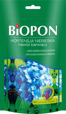 Biopon, nawóz granulowany do hortensji niebieskiej, 200g