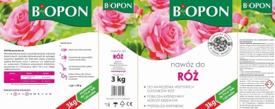 Bopon nawóz granulowany do róż BiOPON 3kg