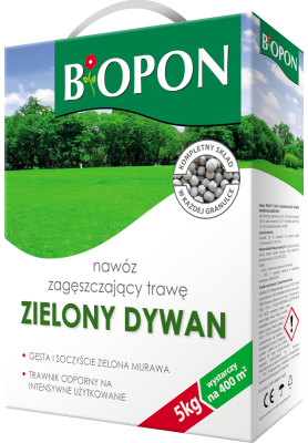 Bopon Zielony Dywan nawóz granulowany do trawnika BiOPON 5kg