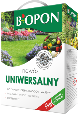 Bopon nawóz granulowany uniwersalny BiOPON karton 5kg