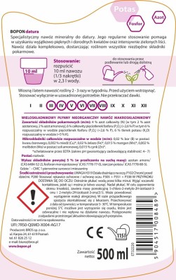 Bopon nawóz w płynie do datury BiOPON 500ml