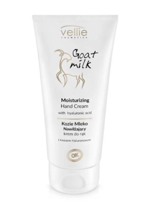 Vellie Kozie Mleko, krem do rąk, z kwasem hialuronowym 100ml