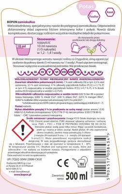Bopon nawóz w płynie do zamiokulkasa BiOPON 500ml