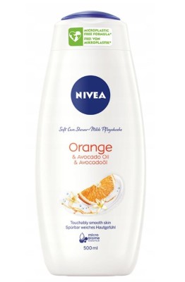Nivea Bath Care&Orange, pielęgnujący żel pod prysznic, 500ml