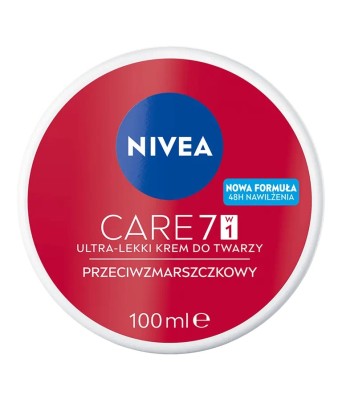 Nivea Care, lekki krem przeciwzmarszczkowy, 100ml