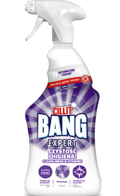 Cillit Bang Spray, Czystość i Higiena, spray czyszczący do kuchni i łazienki, 750 ml