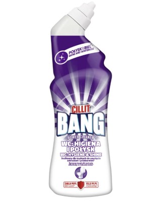 Cillit Bang, Higiena i Połysk, żel do czyszczenia toalet, 750ml