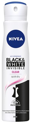 Nivea Invisible Clear, dezodorant w sprayu, 250ml