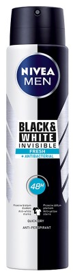 Nivea Men, Invisible Fresh, dezodorant w sprayu dla mężczyzn, 250ml