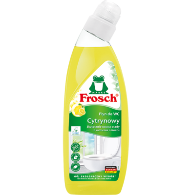 Frosch, Cytrynowy płyn do czyszczenia toalety, 750ml
