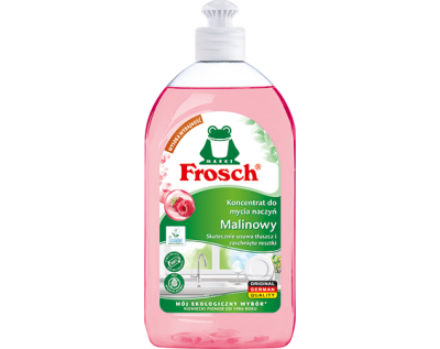 Frosch, Malinowy koncentrat do mycia naczyń, 500ml