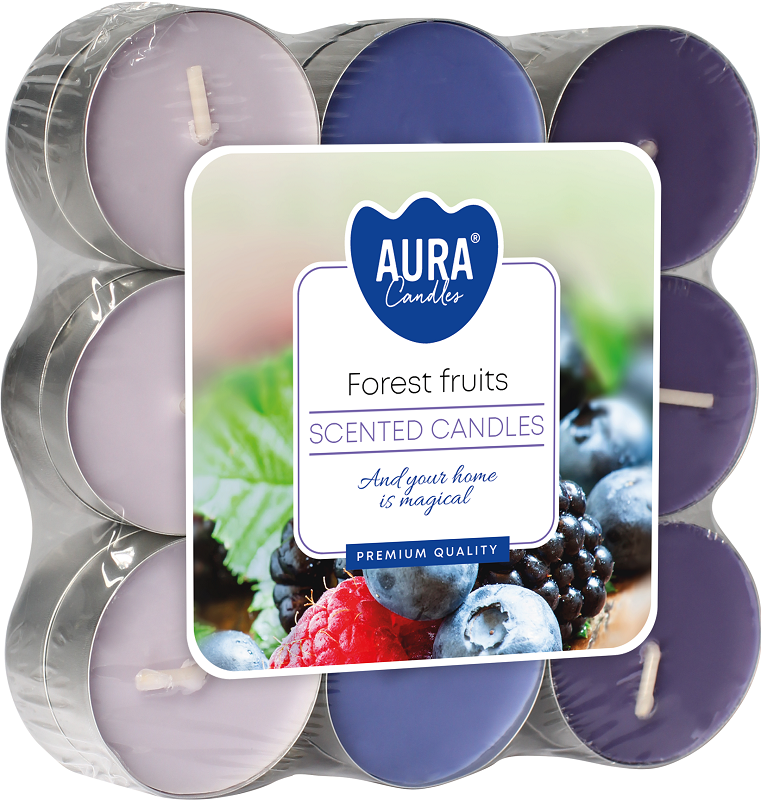 Bispol p15-18-13 Aura OWOCE LEŚNE podgrzewacze zapachowe - 18 sztuk