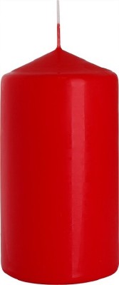 Bispol Aura sw50/100-030 Czerwona świeca walec 5x10cm - 20 godzin