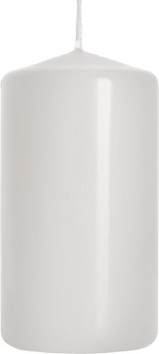 Bispol Aura sw60/100-090 Biała świeca walec 6x10cm - 30 godzin