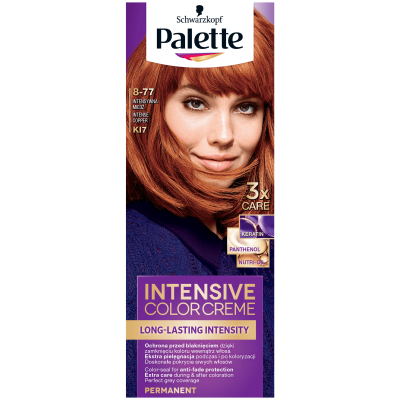 Palette, Intensive Color Creme, farba do włosów, KI-7 Intensywna Miedź