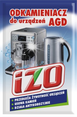 Izo, odkamieniacz do urządzeń AGD, karton 20 saszetek po 30 g