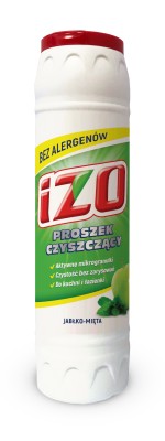 Izo, Jabłko – Mięta, proszek czyszczący, 500 g