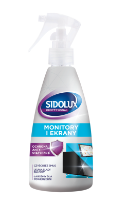 Sidolux Professional, Płaskie Ekrany, środek do czyszczenia płaskich ekranów, 200ml