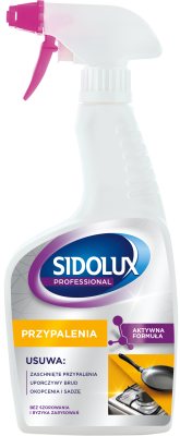 Sidolux Professional, Do Przypaleń, spray do czyszczenia przypaleń, 500ml