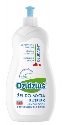 Dzidziuś, żel do mycia butelek, 500ml