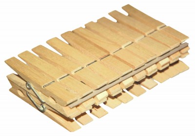 York, Drewniane klamerki , spinacze do prania,  20 sztuk