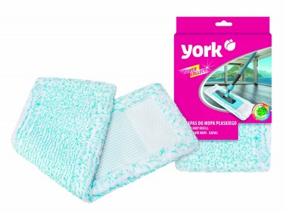 York, Power Collect, wkład zapas do mopa z mikrowłókien, płaski, 1 sztuka