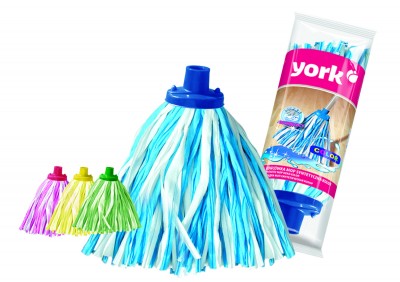 York, końcówka mop syntetyczna kolor, 1sztuka