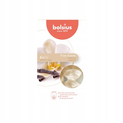 Bolsius True Scents Wanilia płatki zapachowe 6 sztuk