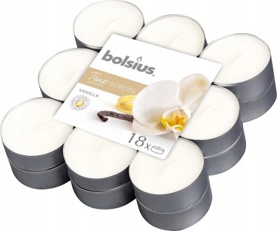 Bolsius True Scents Wanilia podgrzewacze zapachowe 4 godzinne - 18 sztuk