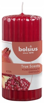 Bolsius True Scents Granat świeca pieńkowa zapachowa 120/58mm