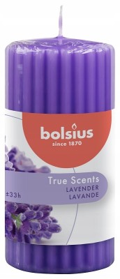Bolsius True Scents Lawenda świeca pieńkowa zapachowa 120/58mm