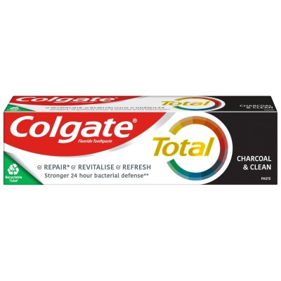 Colgate Total Charcoal Clean multiochronna pasta do zębów z fluorem 75ml 