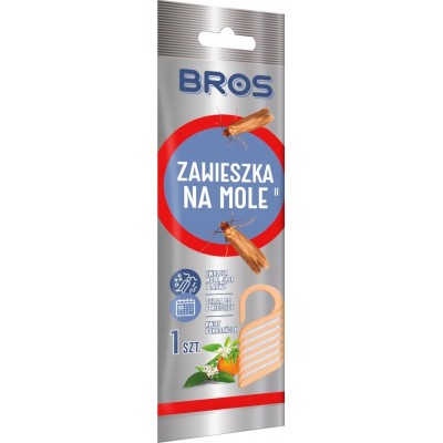 Bros kwiat pomarańczy zawieszka na mole 1 sztuka 