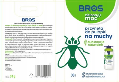 Bros Zielona Moc przynęta do pułapki na muchy 20g