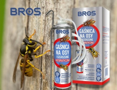 Bros Gaśnica automatyczna preparat do zwalczania os i szerszeni 400ml
