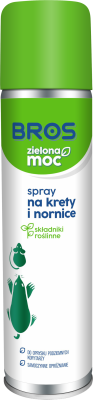 Bros Zielona Moc spray na krety i nornice na składnikach naturalnych 400ml 