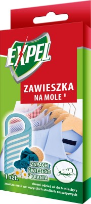 Expel zapach świeżego prania zawieszka na mole 1 sztuka
