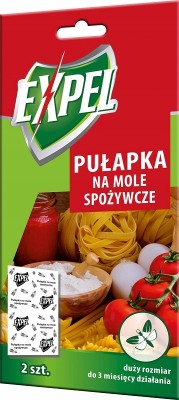 Expel pułapka na mole spożywcze - 2 sztuki
