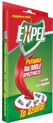 Expel pułapka na mole spożywcze - 2 sztuki