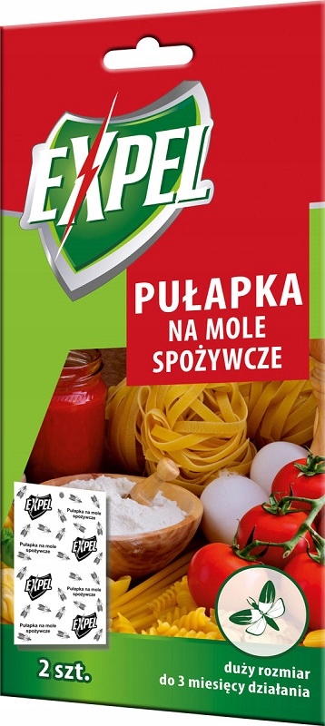 Expel pułapka na mole spożywcze - 2 sztuki