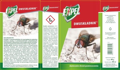 Expel dwuskładnik do zwalczania much