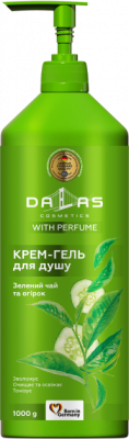 Dalas Zielona Herbata i Ogórek żel pod prysznic 1l