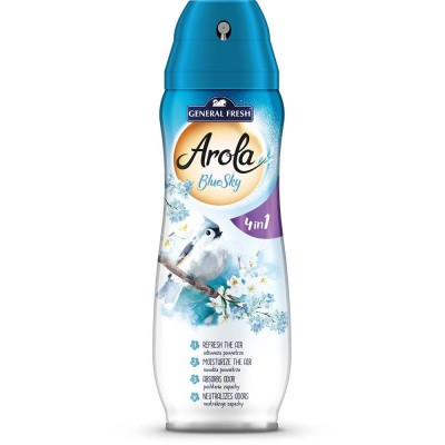 Arola General Fresh Blue Sky 4w1 odświeżacz powietrza aerozol 300ml