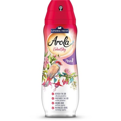 Arola General Fresh 4w1 odświeżacz powietrza Velvet Sky 300ml 