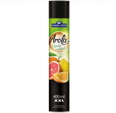 Arola General Fresh Cytrusowy Koktajl odświeżacz powietrza w aerozolu 400ml